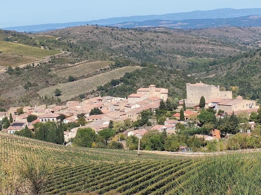Gite Chaleureux Au Coeur Du Village Roquetaillade Exteriör bild